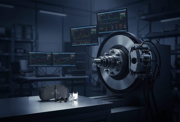 ceramic vs semi-metallic brake pads comparison - BAIYUN Brake