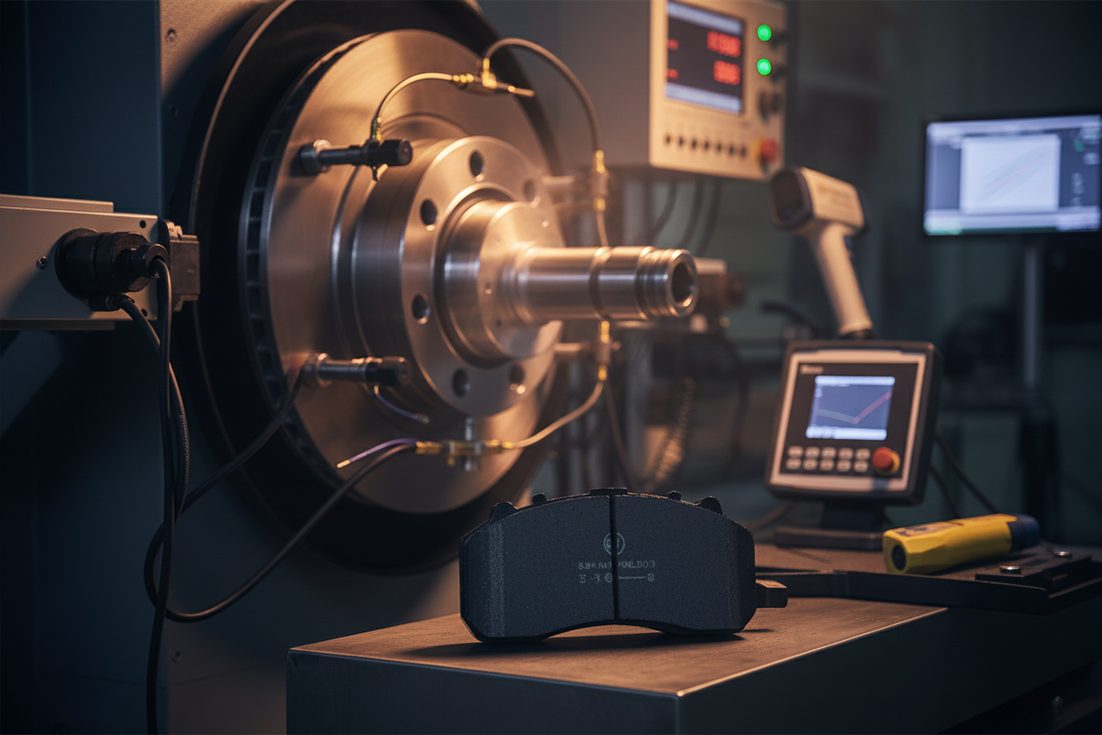 ceramic vs semi-metallic brake pads comparison - BAIYUN Brake