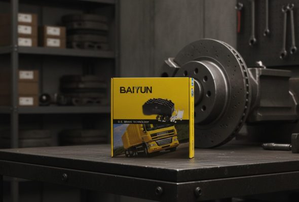 Heavy-duty truck brake pads manufacturer product showcase BAIYUN Brake