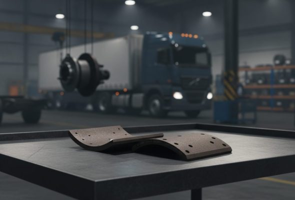 BAIYUN brake lining manufacturer China product showcase for truck and trailer